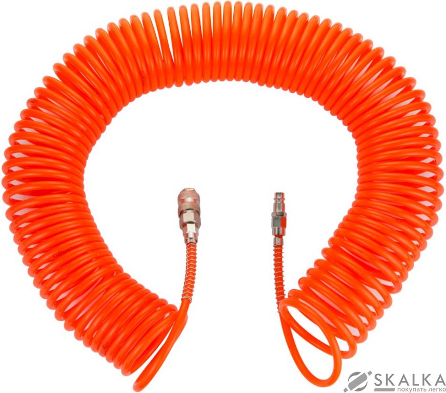 На фото Шланг спиральный Grad PЕ 20м 5.5×8 мм (7011345)