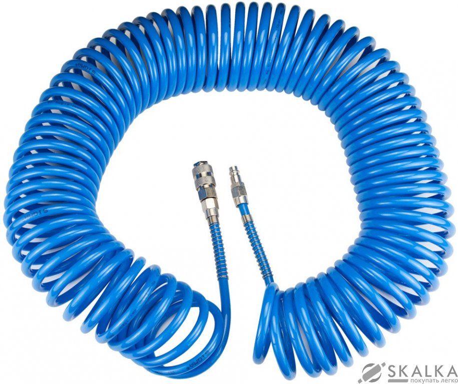 На фото Шланг спиральный Sigma PU 20м 6.5×10 мм (7012141)
