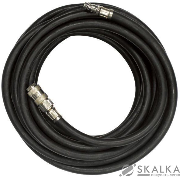 На фото Шланг резиновый воздушный армированный Intertool 20 атм 8х15 мм 10 м (PT-1731)