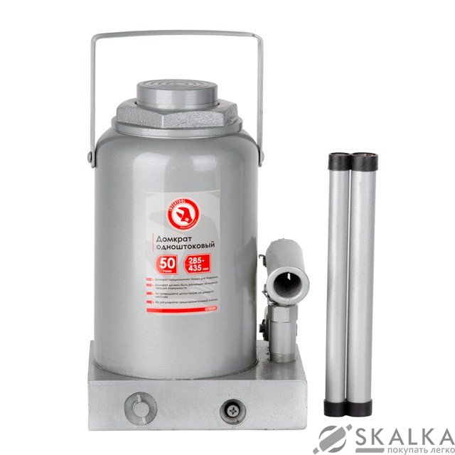 На фото Домкрат Intertool столбик одноштоковый 50 т 285-465 мм (GT0030)