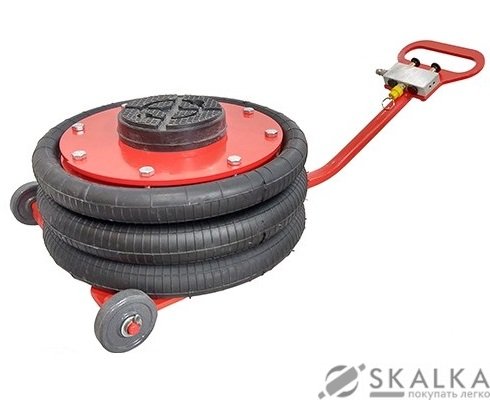 На фото Домкрат пневматический профессиональный Airkraft 4.2 т короткая ручка (JP-3PRO-SH)