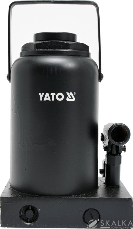 Домкрат гидравлический бутылочный Yato 50 т 300 - 480 мм (YT-17009) На фото Домкрат гидравлический бутылочный Yato 50 т 300 - 480 мм (YT-17009)