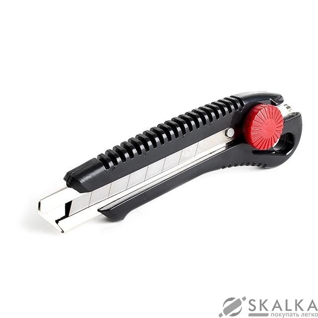 На фото Нож Intertool 18мм с винтовым фиксатором (HT-0502)