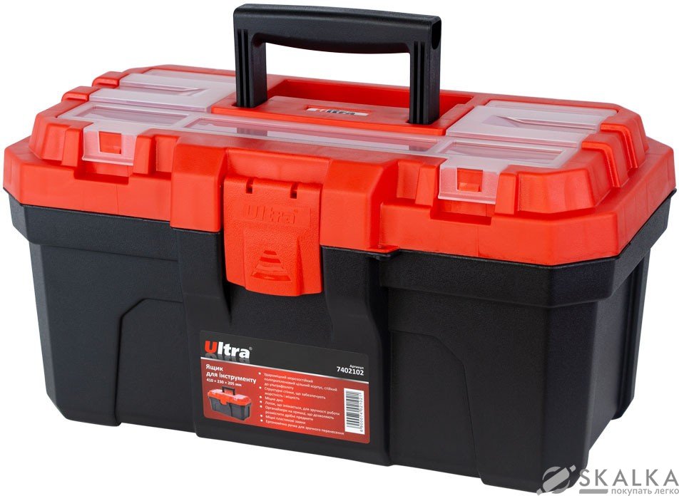 На фото Ящик для инструмента Ultra 410×230×205 мм (7402102)