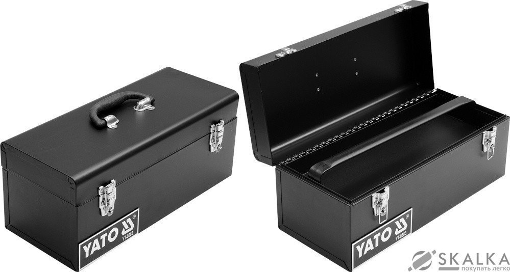 Ящик для инструмента Yato 428х180х180 мм (YT-0883) На фото Ящик для инструмента Yato 428х180х180 мм (YT-0883)