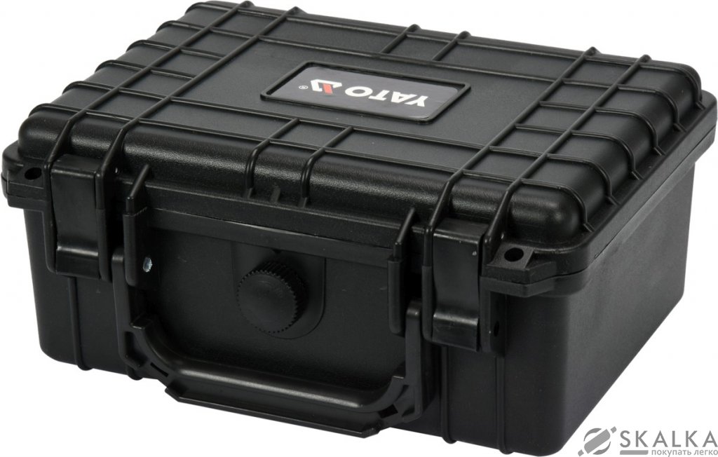 Ящик для инструмента герметичный, ударопрочный Yato 232х 192х 111 мм из полипропилена (YT-08900) На фото Ящик для инструмента герметичный, ударопрочный Yato 232х 192х 111 мм из полипропилена (YT-08900)