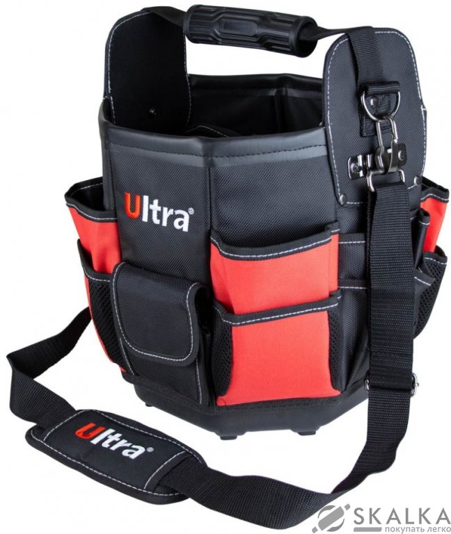 Cумка для садового инструмента Ultra 21 карман 280×280×380 мм 30 л (7411722) На фото Cумка для садового инструмента Ultra 21 карман 280×280×380 мм 30 л (7411722)