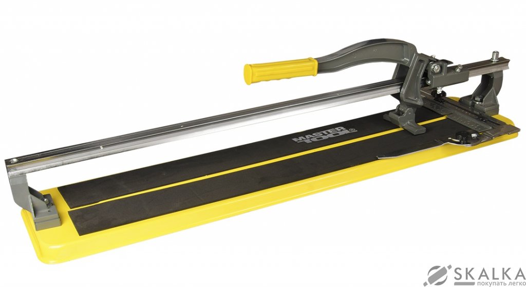 На фото Плиткорез монорельсовый Mastertool 750 мм ПРОФИ на подшипниках (80-4750)