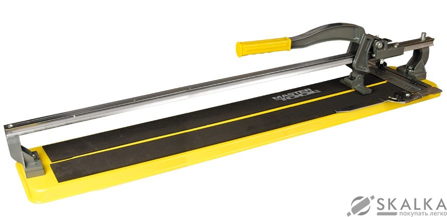 На фото Плиткорез монорельсовый Mastertool 900 мм ПРОФИ на подшипниках (80-4900)