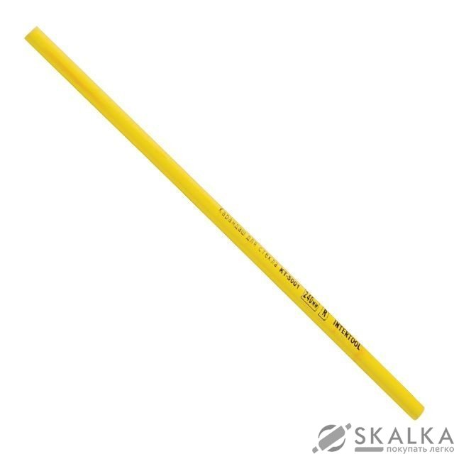 Карандаш Intertool для стекла 240мм, 12шт/упак (KT-5001) На фото Карандаш Intertool для стекла 240мм, 12шт/упак (KT-5001)