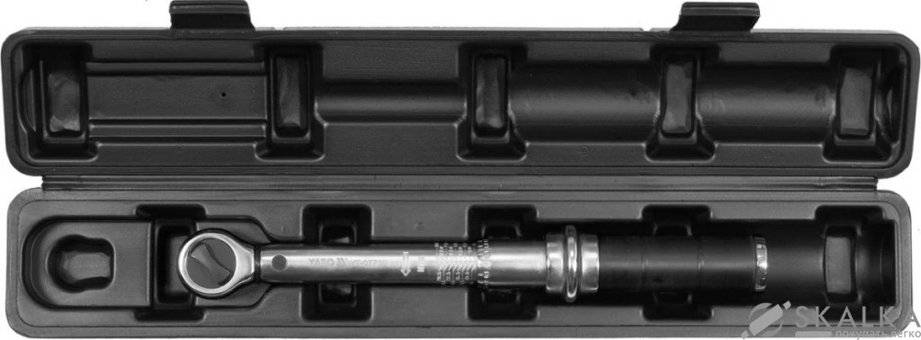 На фото Ключ динамометрический Yato 3/8" 6- 30 Нм 295-316 мм (YT-07730)