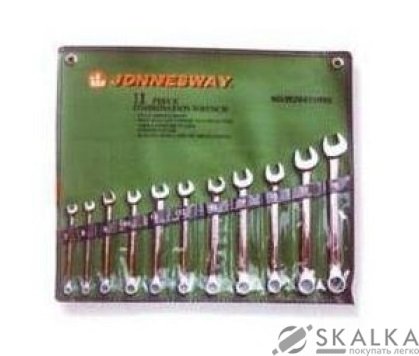 На фото Набор комбинированных ключей Jonnesway 3/8"-1" 11 предметов (W26411SA)
