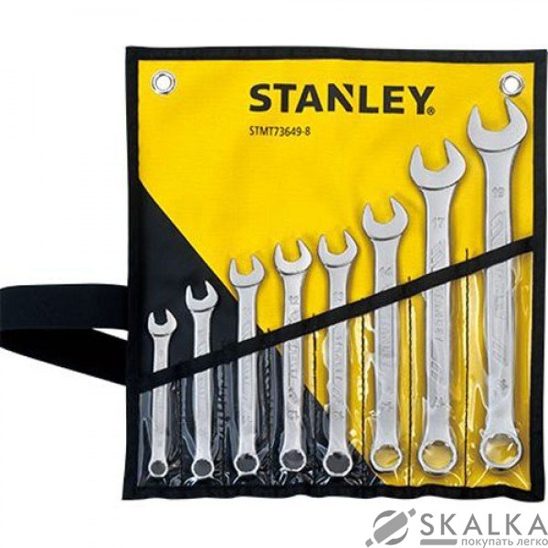 На фото Набор ключей комбинированных Stanley 8 шт (STMT73649-8)