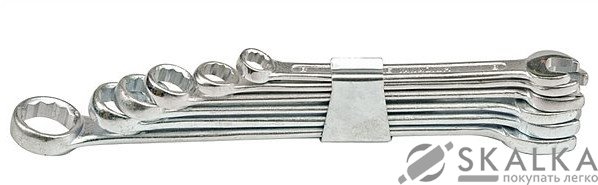 На фото Ключи рожково - накидные Vorel 6 шт М 8-17 мм (51560)