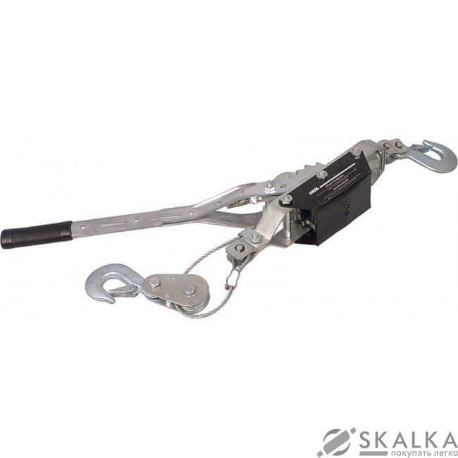 На фото Лебедка механическая Miol 4 т 2 храповика (80-479)