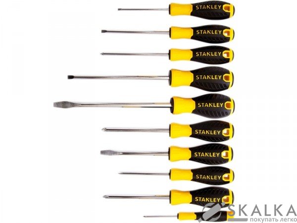 На фото Набор отверток Stanley Essential 10 шт (STHT0-60211)