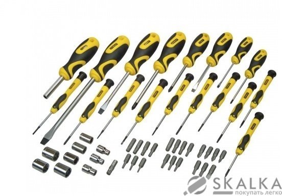 Набор отверток, насадок, головок торцевых Stanley 57 элементов (STHT0-70886) На фото Набор отверток, насадок, головок торцевых Stanley 57 элементов (STHT0-70886)
