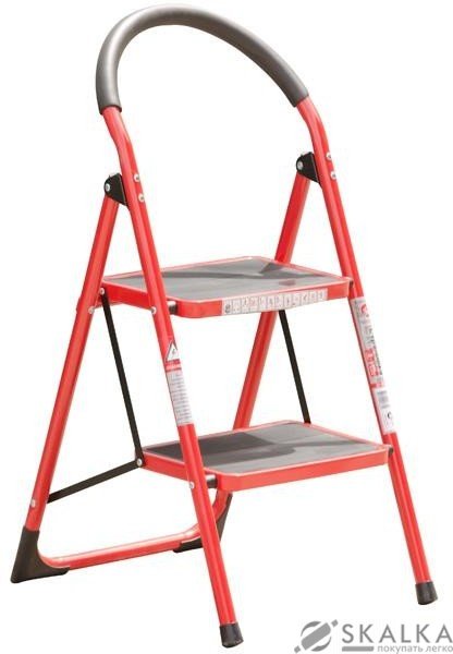 Стремянка Intertool 2 ступени 350х260 мм высота 890 мм (LT-0036) На фото Стремянка Intertool 2 ступени 350х260 мм высота 890 мм (LT-0036)