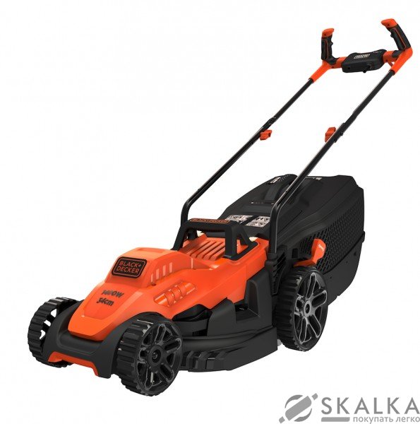 Газонокосилка 4-колесная сетевая B & D 1400 Вт (BEMW461BH-QS) На фото Газонокосилка 4-колесная сетевая B & D 1400 Вт (BEMW461BH-QS)