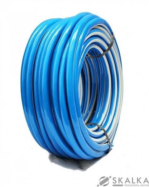 Шланг радуга Blue Forte 3/4" 50 м армированный (86058) На фото Шланг радуга Blue Forte 3/4" 50 м армированный (86058)