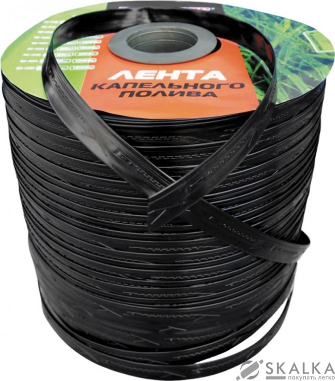 На фото Лента капельного полива Mastertool 16 мм, 0.15 мм (6 mil), 10 см, 300 м (92-1109)