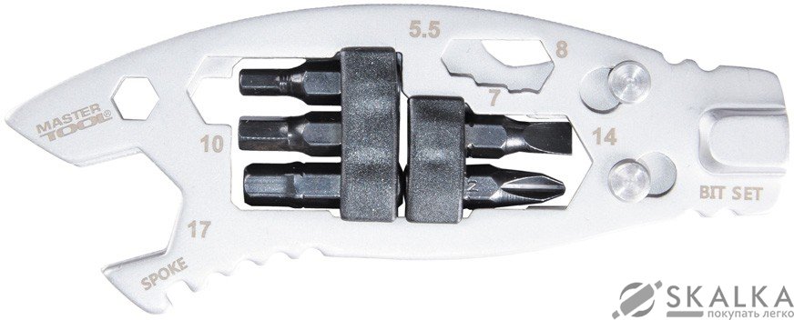 На фото Мультитул Mastertool Велосипед 17 в 1 (79-0225)