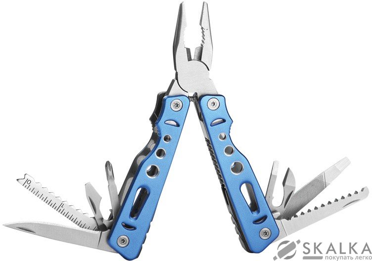 На фото Мультитул Mastertool Плоскогубцы MAXI 15 в 1 (79-0525)