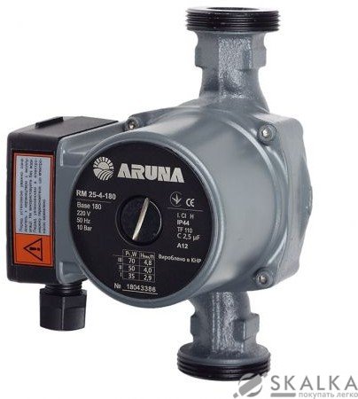 На фото Насос циркуляционный ARUNA RM 25-6-180 (4823072207667)