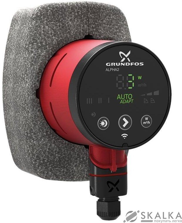 На фото Насос циркуляционный Grundfos ALPHA2 25-80 130 1x230V 50H (99411163)
