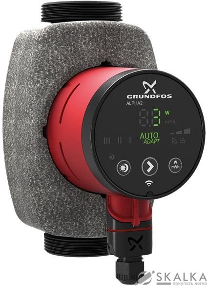 На фото Насос циркуляционный Grundfos ALPHA2 32-40 180 1x230V 50H (99411207)