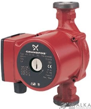 На фото Насос циркуляционный Grundfos UPS32-55 180 1x230V (95906409)