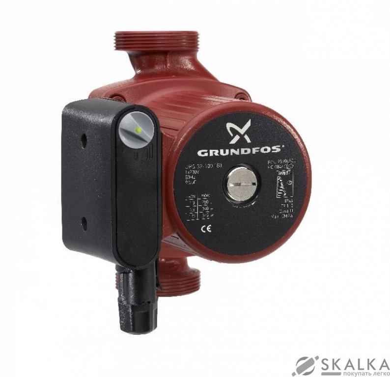 На фото Насос циркуляционный Grundfos UPS32-100 180 1x230V (95906500)