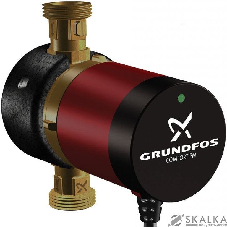 На фото Насос циркуляционный Grundfos COMFORT 15-14 BX PM (97916772)