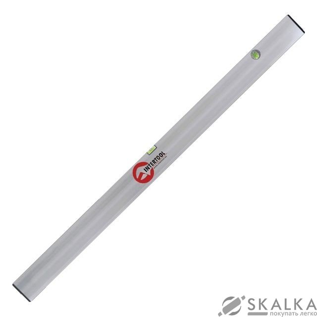 На фото Правило-уровень Intertool 250см, 2 капсулы (MT-2025)