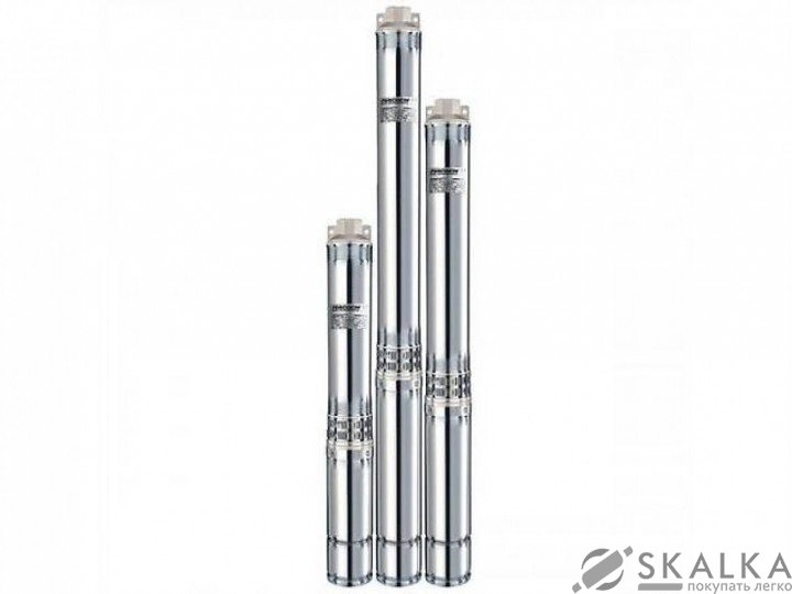 На фото Скважинный насос Насосы+Оборудование 100 SWS2-45-0,37 + кабель 25 м 