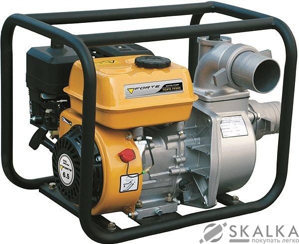 На фото Мотопомпа бензиновая Forte FP20HP 30 м3/ч (31224)