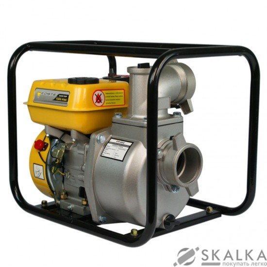 Мотопомпа бензиновая Forte FP30C 60 м3/ч (25212) На фото Мотопомпа бензиновая Forte FP30C 60 м3/ч (25212)