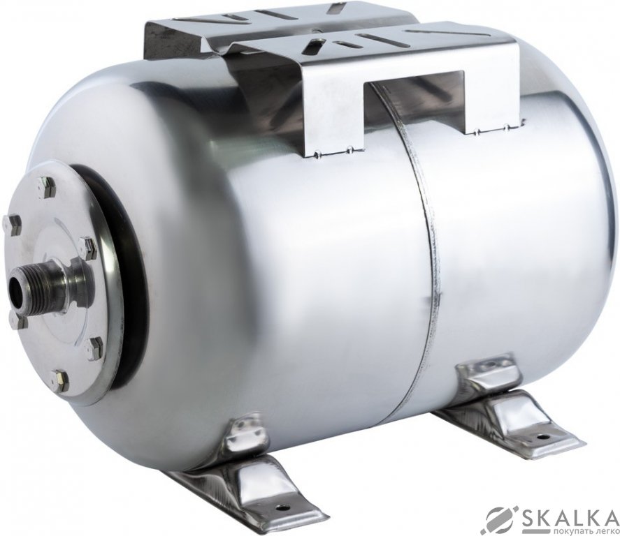 Гидроаккумулятор горизонтальный Wetron 50 л из нержавейки (779213) На фото Гидроаккумулятор горизонтальный Wetron 50 л из нержавейки (779213)