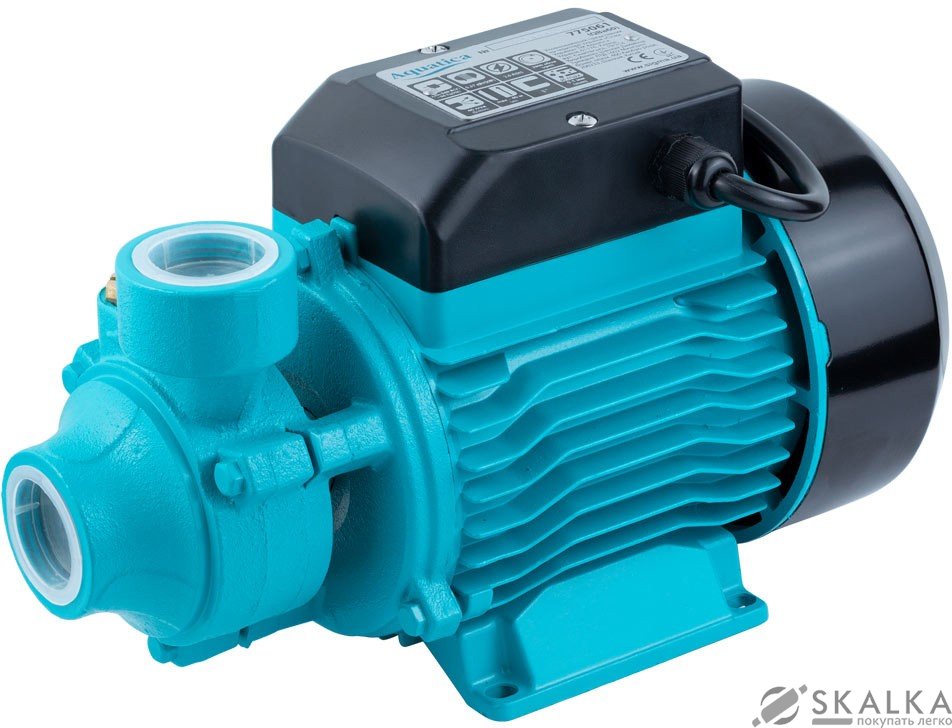 На фото Насос вихревой Aquatica 0.37кВт Hmax 40м Qmax 40л/мин (775061)