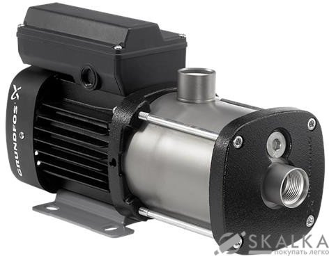 На фото Насос центробежный многоступенчатый Grundfos CM3-5 A-R-A-E-AQQE C-A-A- 0.5 кВт (96807024)