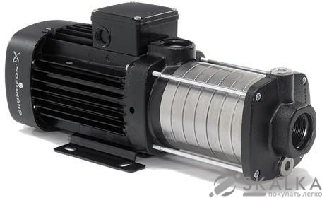 На фото Насос центробежный многоступенчатый Grundfos CM5-5 A-R-A-E-AQQE F-A-A-N 1.2 кВт (96807033)