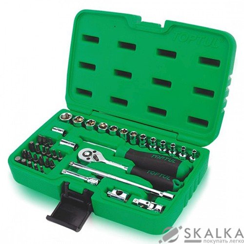 Набор инструмента Toptul 1/4" 41 еденица (GCAI4102) На фото Набор инструмента Toptul 1/4" 41 еденица (GCAI4102)