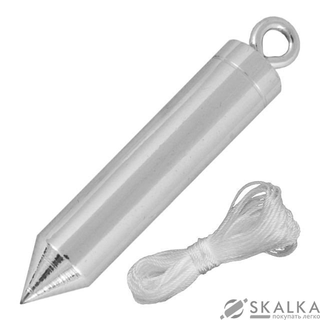 На фото Отвес Intertool 100г с капроновой нитью (MT-0001)