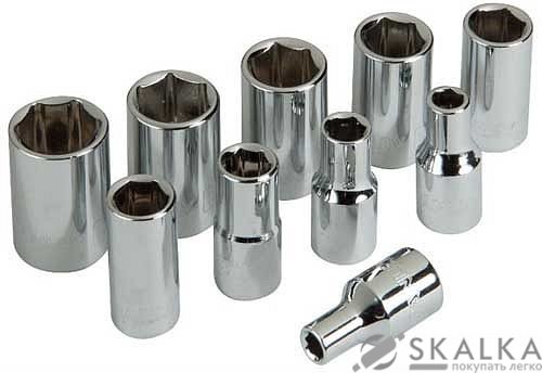 На фото Набор головок торцевых Stanley 1/4", М4-М13, 10 шт (STHT0-71888)