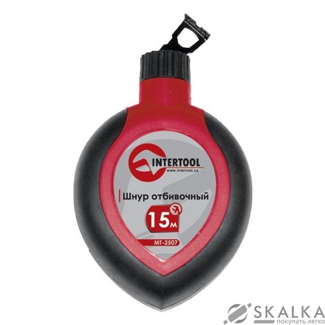 На фото Шнур отбивочный Intertool 15м (MT-2507)