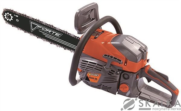 На фото Бензопила цепная Forte FGS45-18MG 2.0 кВт (90839)