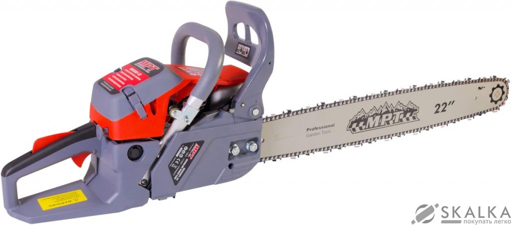 На фото Бензопила Mastertool 2300 Вт, 58 см3, 550 мм/22", плавный пуск (MGS5801-22)