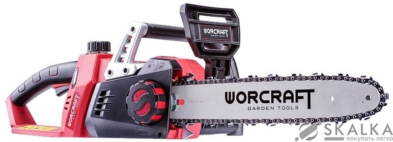 На фото Пила цепная аккумуляторная Worcraft CGC-S40Li (13015)
