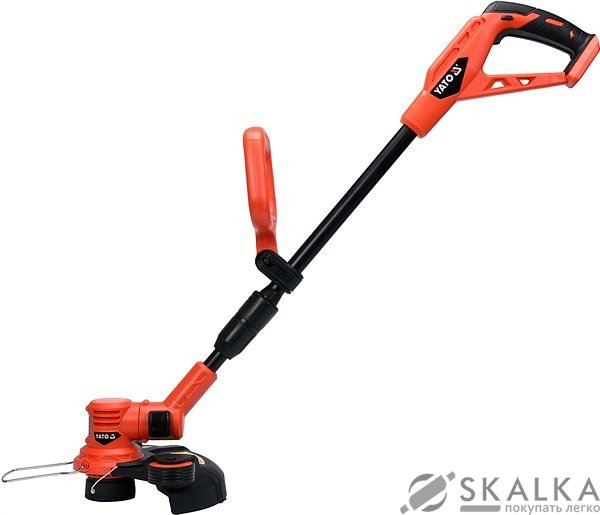 Газонокосилка аккумуляторная Yato Li-Ion 18 В без аккумулятора (YT-82831) На фото Газонокосилка аккумуляторная Yato Li-Ion 18 В без аккумулятора (YT-82831)