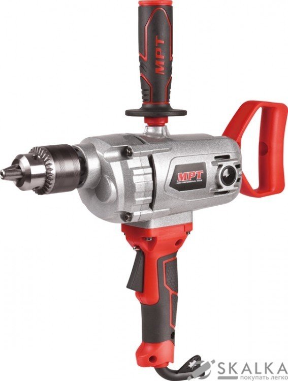 Дрель миксер Mastertool PROFI 16 мм, 800 Вт, 950 об/мин (MDM8003) На фото Дрель миксер Mastertool PROFI 16 мм, 800 Вт, 950 об/мин (MDM8003)